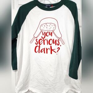 National Lampoon Christmas Baseball Tee